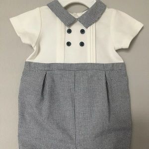 Janie And Jack Baby Boys Layette Bodysuit 3-6.